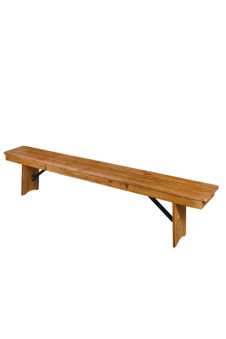 Rental store for 8  Chestnut Farm Table Bench in Boise ID